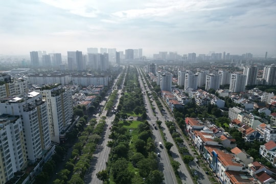 Vị trí dự kiến xây đường trên cao nối khu Nam Sài Gòn với sân bay Long Thành