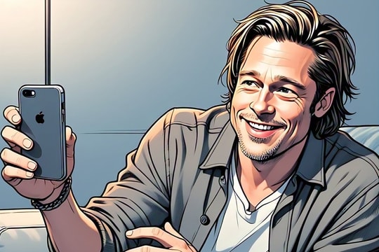 Apple phát triển camera iPhone đặc biệt phục vụ phim có tài tử Brad Pitt