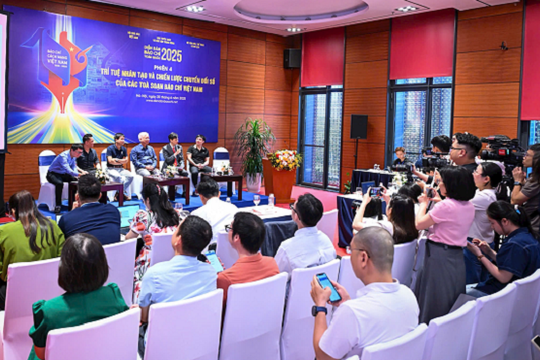 Trong kỷ nguyên AI, các cơ quan báo chí Việt Nam cần làm chủ công nghệ