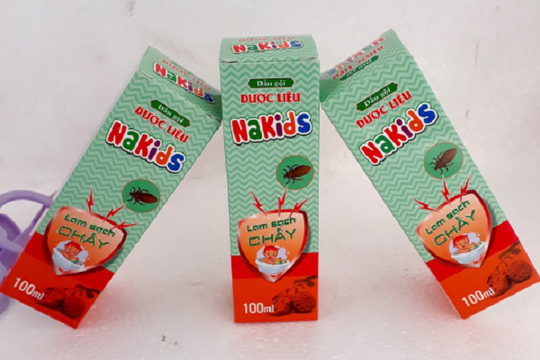 Dầu gội dược liệu Nakids bị thu hồi và tiêu hủy trên toàn quốc
