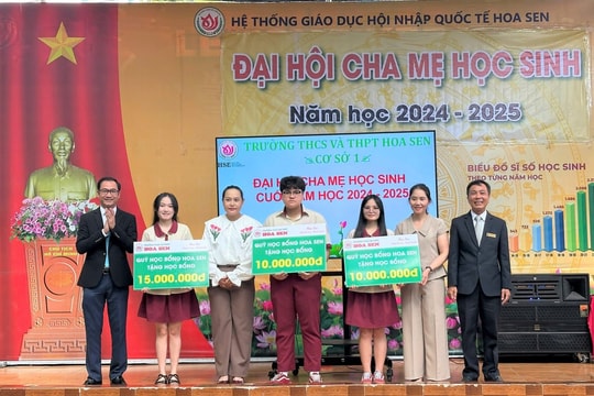 Mô hình gây quỹ học bổng trong trường học: Nơi hội tụ của lòng nhân ái