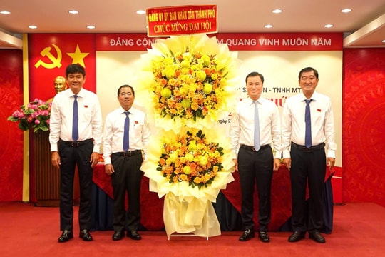 Đại hội đại biểu Đảng bộ Tổng công ty Cấp nước Sài Gòn lần thứ 5, nhiệm kỳ 2025-2030