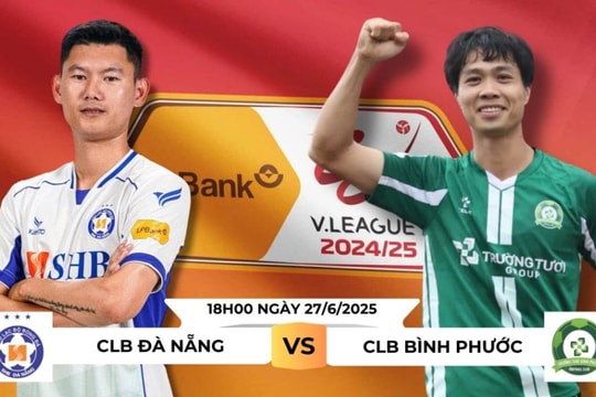 SHB Đà Nẵng – Trường Tươi Bình Phước: Trận cầu không khoan nhượng