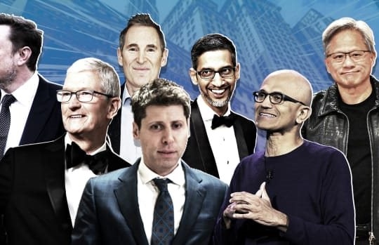 CEO Tim Cook, Jensen Huang, Sam Altman, Satya Nadella dùng AI mỗi ngày làm những gì?
