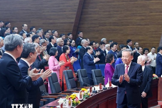 Tổng Bí thư Tô Lâm dự lễ công bố thành lập TP.HCM mới