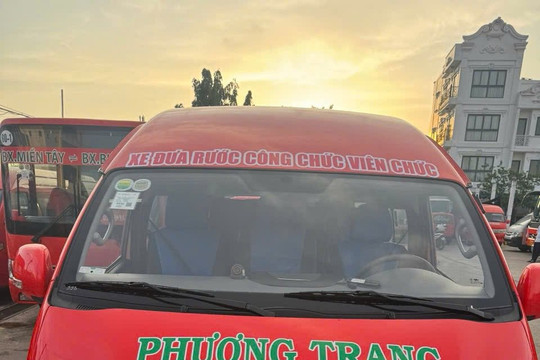 Công ty Phương Trang đưa đón miễn phí công chức từ Bình Dương, Vũng Tàu lên TP.HCM