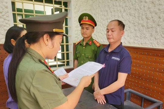 Bắt tạm giam trưởng văn phòng đại diện Tạp chí Thương hiệu và Pháp luật vì lừa đảo
