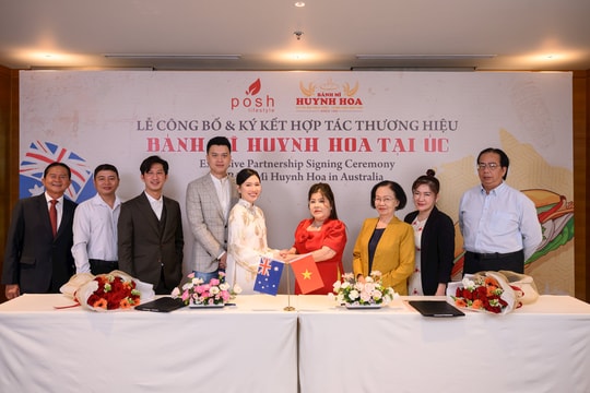 Posh Lifestyle và Bánh mì Huynh Hoa chính thức ký kết hợp tác đưa bánh mì Việt ra thế giới