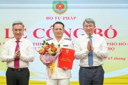 Công bố thành lập bộ máy Thi hành án dân sự TP.HCM