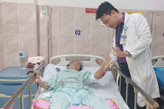 Kịp thời cứu người phụ nữ ở Tây Ninh bị máy cày đè gãy cả chục chiếc xương