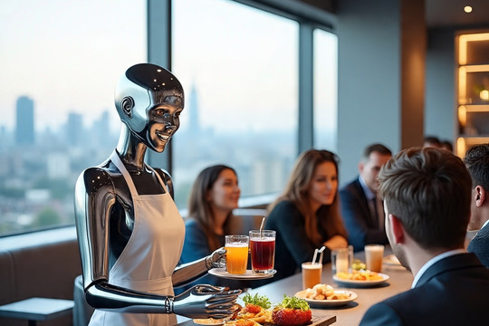 Thưởng thức ẩm thực với... mã nguồn tại nhà hàng AI đầu tiên ở Dubai