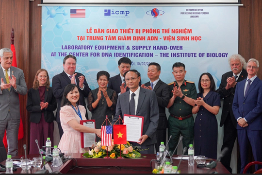 Việt Nam và Mỹ khánh thành phòng thí nghiệm phân tích ADN mới