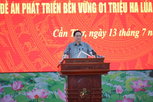 Thủ tướng chủ trì hội nghị về ĐBSCL với 3 nội dung quan trọng