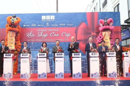 Khai trương khu shop cao cấp Ruby Tree Golf Villas, nâng tầm tiện ích Đồ Sơn