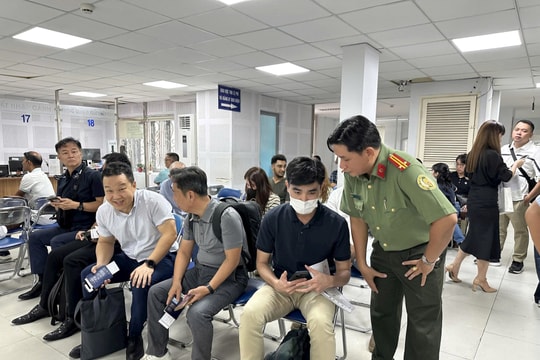 TP.HCM cấp định danh điện tử cho người nước ngoài, mỗi ngày nhận 400 hồ sơ