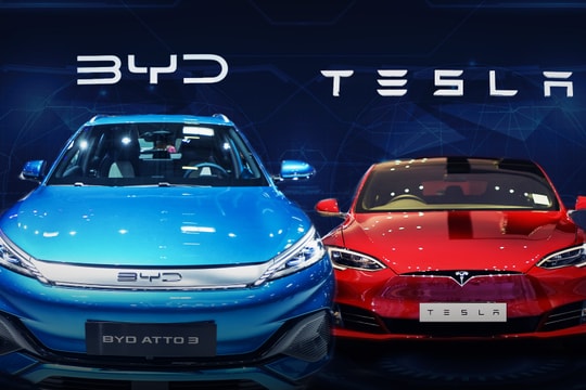 'Vũ khí' có thể giúp  BYD đánh bại Tesla trong kỷ nguyên AI