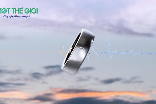 Nhẫn thông minh tích hợp AI huấn luyện sức khỏe