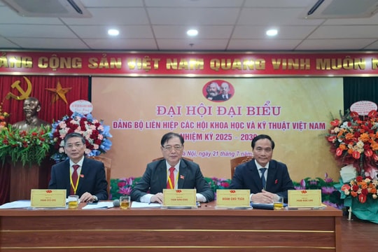 Đại hội đại biểu Đảng bộ VUSTA nhiệm kỳ 2025-2030: Bước ngoặt để phát triển khoa học và đoàn kết trí thức