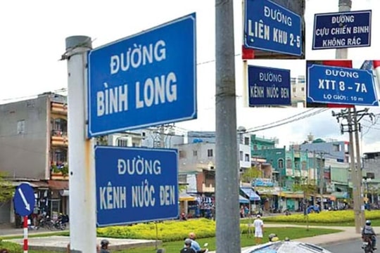 Hơn 60 tuyến đường TP.HCM được đề xuất đặt tên, điều chỉnh lý trình