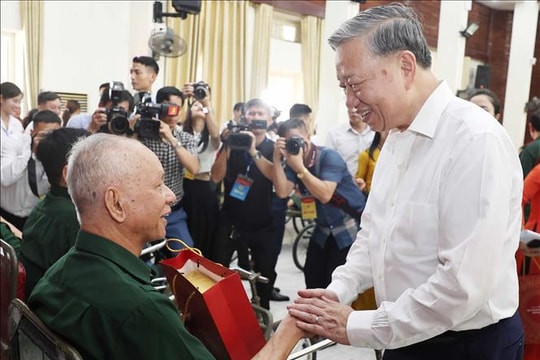 Tổng Bí thư Tô Lâm: Uống nước nhớ nguồn
