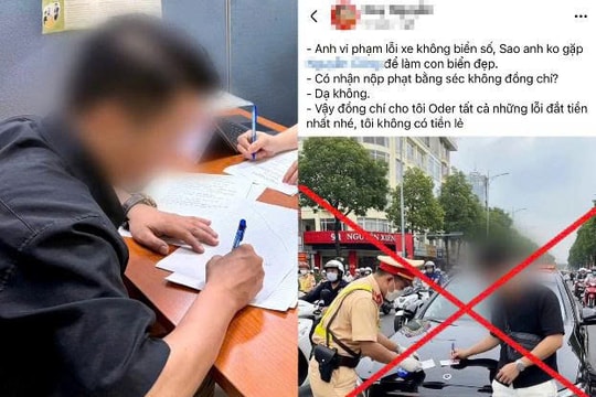 Dùng AI tạo ảnh CSGT xử phạt, thanh niên Hà Nội nhận cái kết 'đắng'