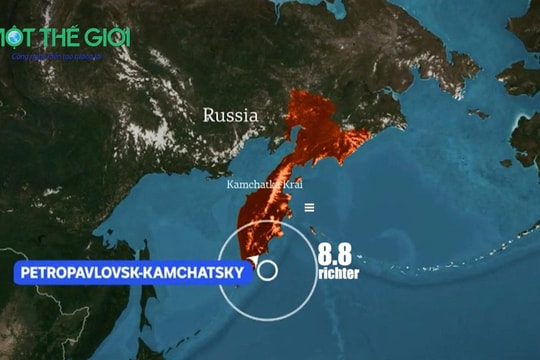 Nguyên nhân gây ra trận động đất 8,8 độ tại Nga – Nhật: Cảnh báo từ vành đai lửa Thái Bình Dương