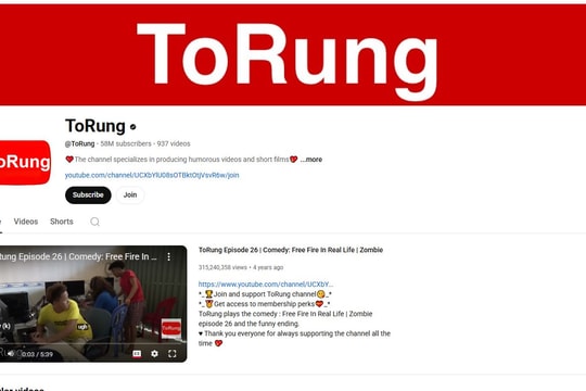 Bí ẩn về kênh YouTube duy nhất của Việt Nam đạt nút ruby
