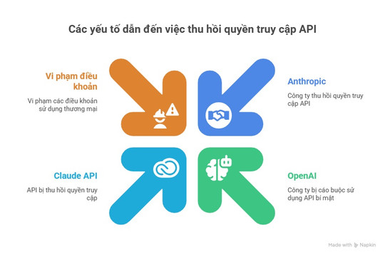 OpenAI bị 'cấm cửa' khỏi Claude: Tranh chấp giữa 2 'gã khổng lồ' AI