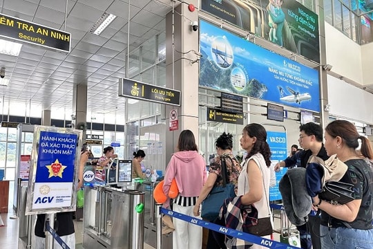 Du khách đi lại dịp 2.9 lưu ý những sân bay áp dụng sinh trắc học