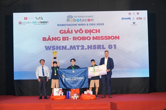 Tinh thần đam mê STEM Robotics - hướng đến chung kết quốc tế tại Singapore