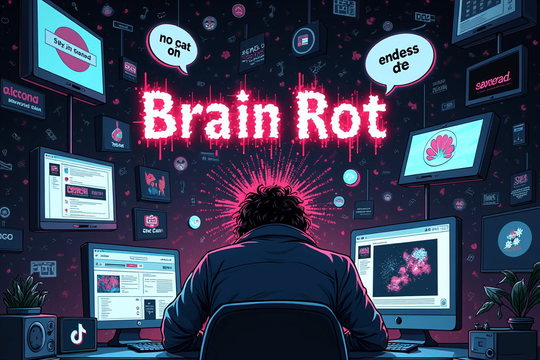 Brain rot - những cú lướt vô tận 'ăn mòn' trí não