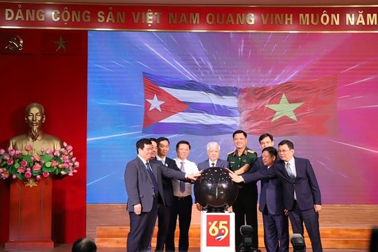 Phát động cấp quốc gia Chương trình vận động ủng hộ nhân dân Cuba