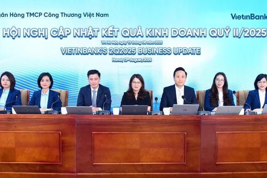 VietinBank quý 2/2025: Tăng trưởng vượt trội, chuyển đổi số toàn diện hoạt động