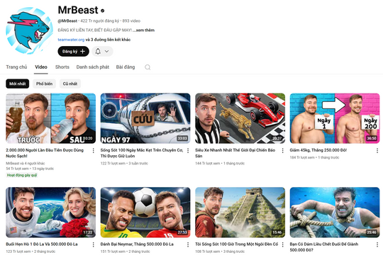 Bí kíp làm video trăm triệu view của YouTuber số 1 thế giới