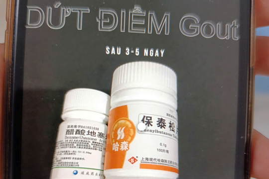 Bộ Y tế cảnh báo về loại thuốc trị bệnh gout khiến nhiều người suy gan, tử vong
