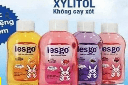 Phát hiện nước súc miệng trẻ em “dỏm” sản xuất tại TP.HCM
