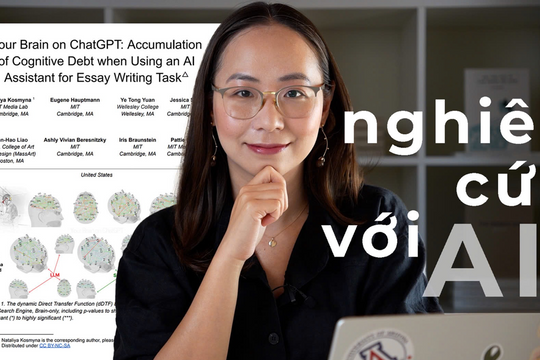 3 lời khuyên sử dụng AI hiệu quả và an toàn cho não bộ của TS Chi Nguyễn