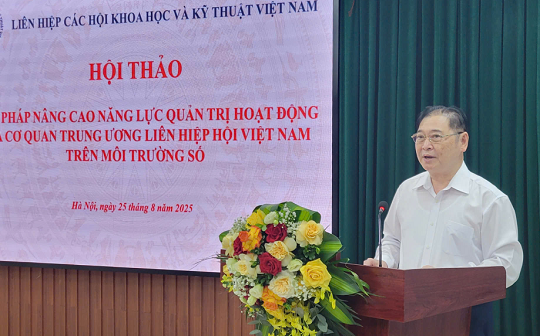 VUSTA chuyển đổi số tổng thể: AI sẽ tối ưu hóa kho dữ liệu khổng lồ