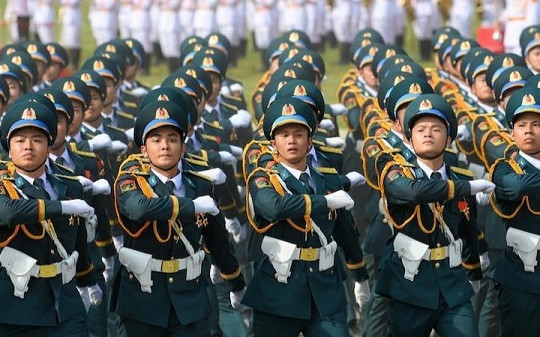 Sơ duyệt cấp nhà nước diễu binh diễu hành A80 tối nay 27.8: Quy mô tương đương lễ chính thức