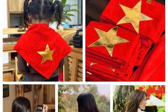 Gen Z 'bùng nổ' tinh thần yêu nước: Thời trang, phụ kiện ngập tràn sắc đỏ