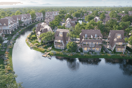 Đảo Châu Âu - Eco Central Park: Biệt thự compound định danh của nhà giàu xứ Nghệ
