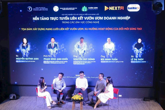 Xây dựng nền tảng kết nối vườn ươm startup để nâng tỷ lệ thành công
