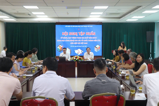 Hội nghị tập huấn kỹ năng xuất bản sách khoa học công nghệ: Bước tiến cho tri thức Việt Nam