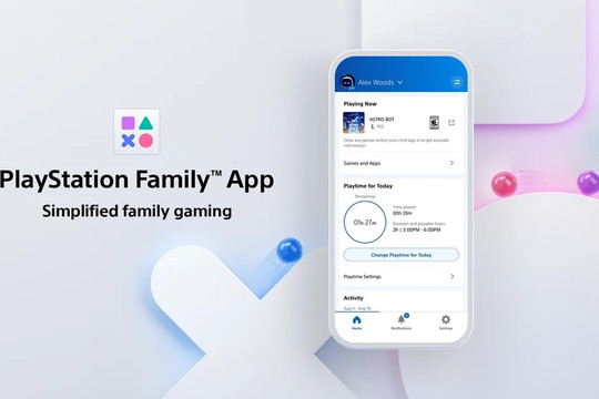 Quản lý thời gian chơi và hoạt động của con bằng ứng dụng PlayStation Family