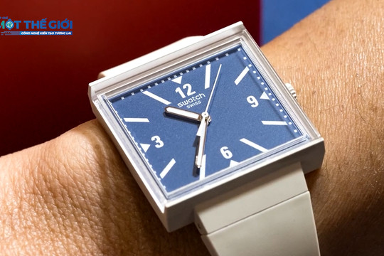 Đồng hồ châm biếm thuế quan 39% của Swatch gây sốt tại Thụy Sĩ