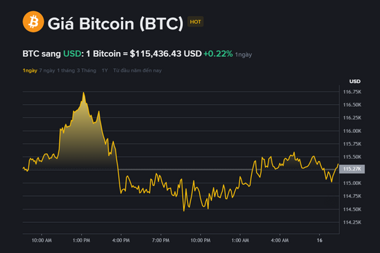 Giá Bitcoin hôm nay 16.9: Thị trường đạt đỉnh trong vài tuần tới?