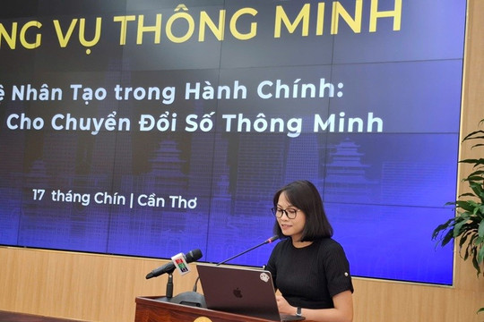 Công chức Cần Thơ 'bắt tay' AI, nâng tầm hiệu quả công việc