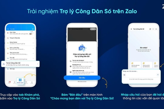 Trợ lý ảo AI giúp tra cứu thủ tục hành chính nhanh chóng