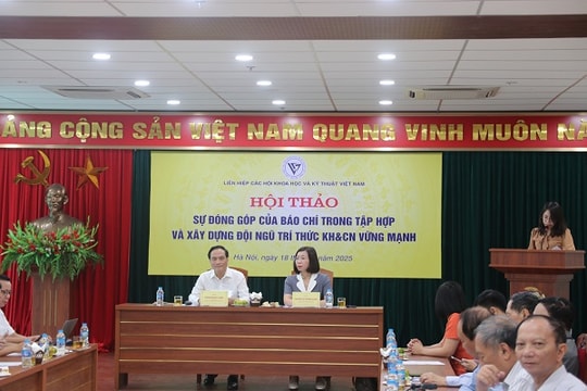 Báo chí KH-CN có vai trò tôn vinh, thu hút nhân tài