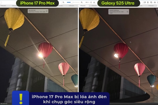 iPhone 17 Pro Max và Galaxy S25 Ultra so khả năng chụp ảnh, quay video